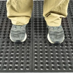 Wearwell 24/Seven GR Perforated 3x3 Ft Mat