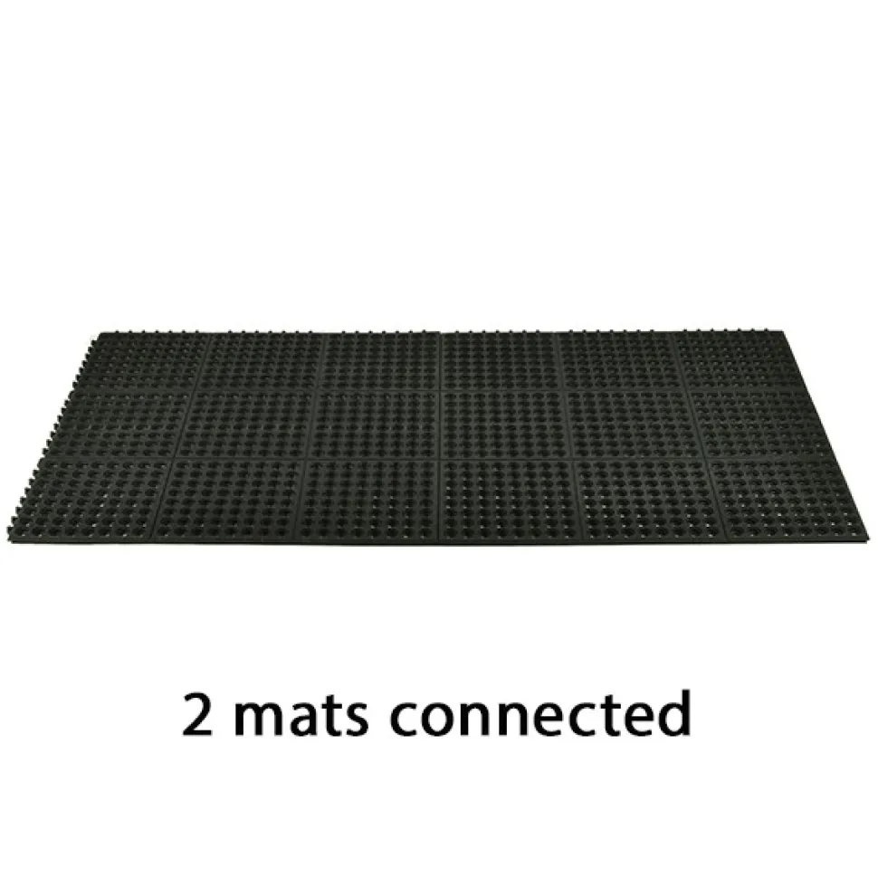 Wearwell 24/Seven GR Perforated 3x3 Ft Mat