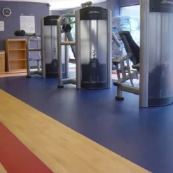 Woodflex Maple Vinyl Multi-Purpose Gym Flooring Full Roll 6.58 Ft. x 65.33 Ft.