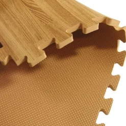 Wood Grain Foam Tiles Reversible 1/2 Inch x 2x2 Ft.