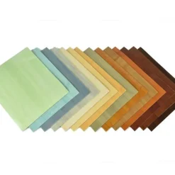 Wood Grain Natural Commercial Vinyl Flooring Roll 6x60 Ft