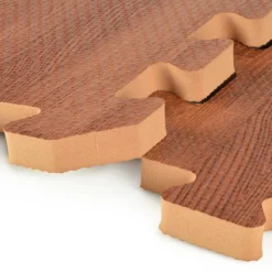 Wood Grain Reversible Interlocking Foam Tiles Trade Show 20x20 Ft. Kit