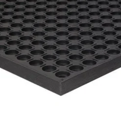 WorkStep Black Perforated Drainage Mat 3x5 Feet