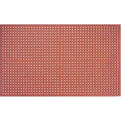 WorkStep Red Perforated Drainage Mat 3x20 Feet